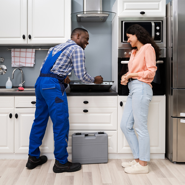 what kind of warranty do you offer on your cooktop repair services in Carroll County GA